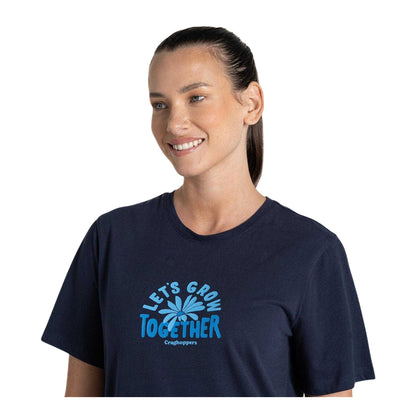 Blue-Navy - Lifestyle - Craghoppers Womens-Ladies Malibo T-Shirt