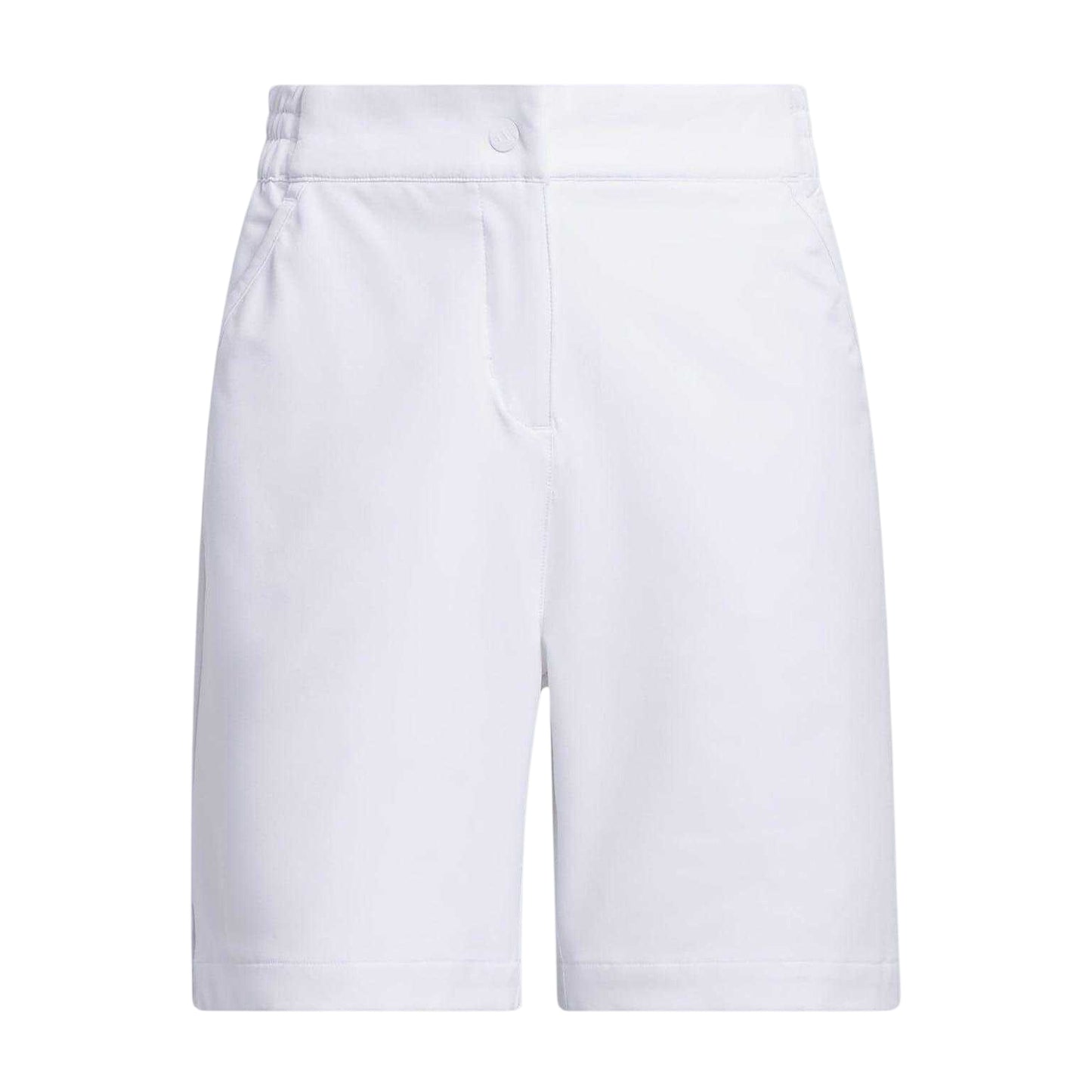 White - Front - Adidas Womens-Ladies Ultimate 365 Golf Shorts