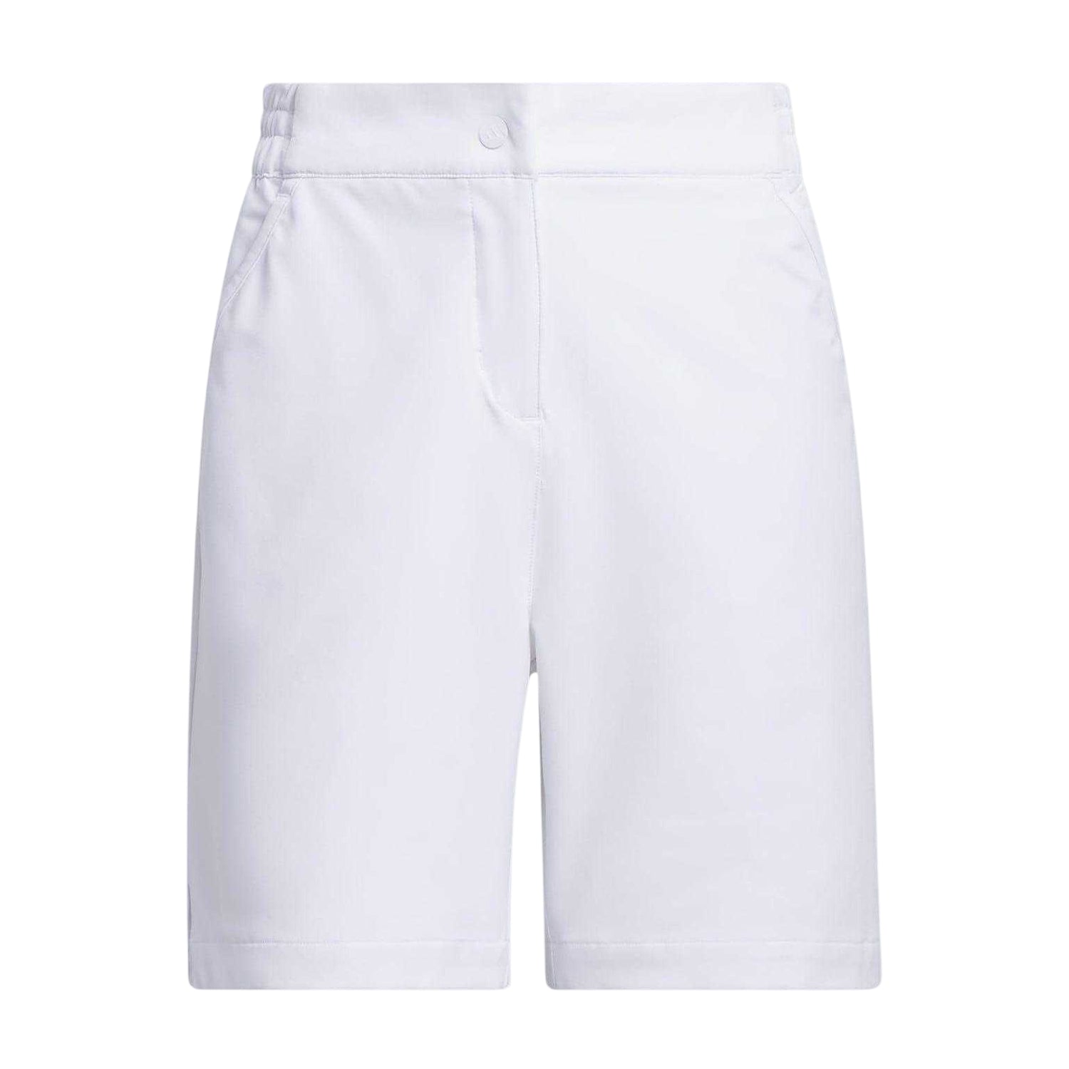 White - Front - Adidas Womens-Ladies Ultimate 365 Golf Shorts