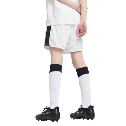 White-Black - Lifestyle - Puma Childrens-Kids 25-26 Manchester City FC Third Shorts