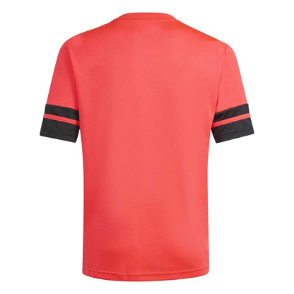 Red-Black - Back - Adidas Childrens-Kids F50 Jersey