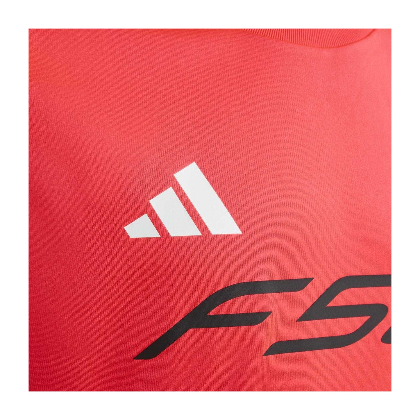 Red-Black - Side - Adidas Childrens-Kids F50 Jersey