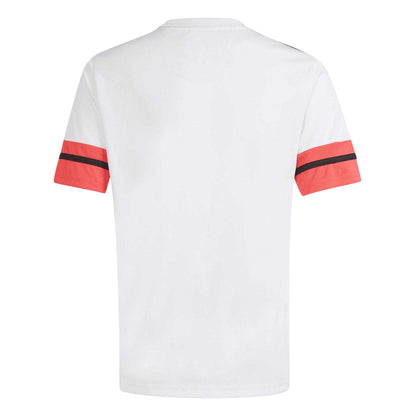 White-Red - Back - Adidas Childrens-Kids F50 Jersey
