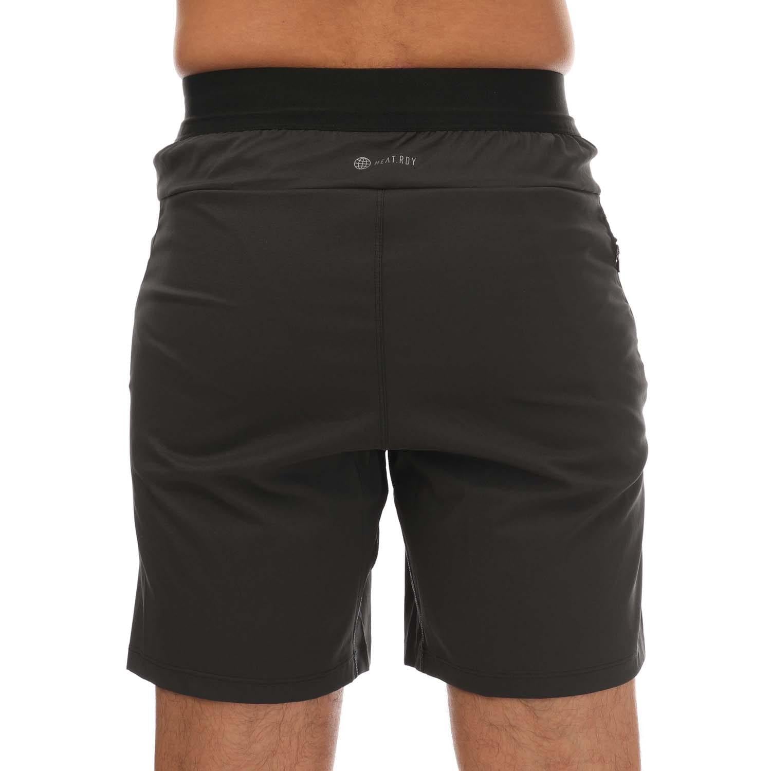 Black - Back - Adidas Mens Best of Adi Training Shorts