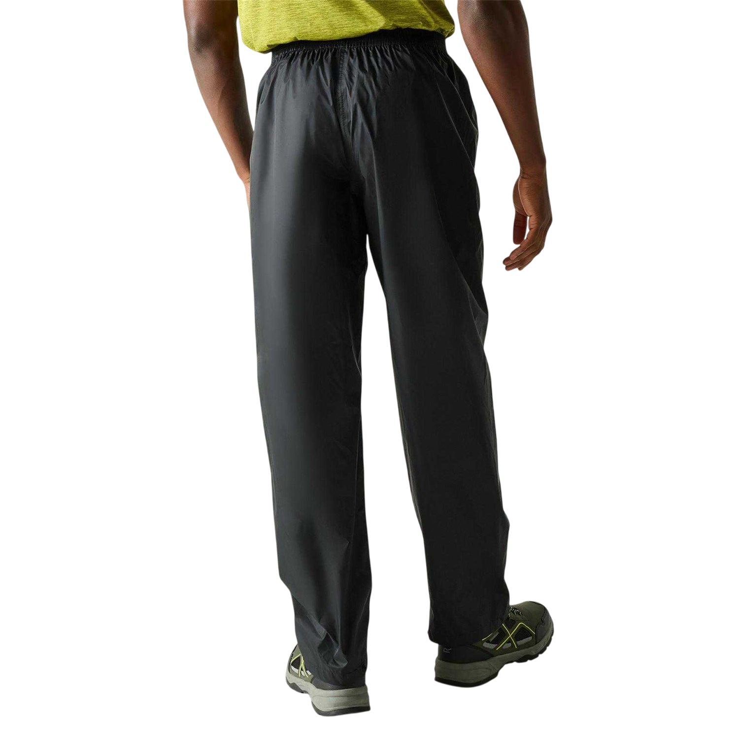 Navy - Back - Regatta Mens Waterproof Trousers
