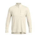 Brown - Front - Under Armour Mens Trail Run Quarter Zip Top