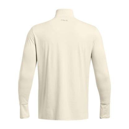 Brown - Back - Under Armour Mens Trail Run Quarter Zip Top