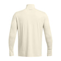 Brown - Back - Under Armour Mens Trail Run Quarter Zip Top