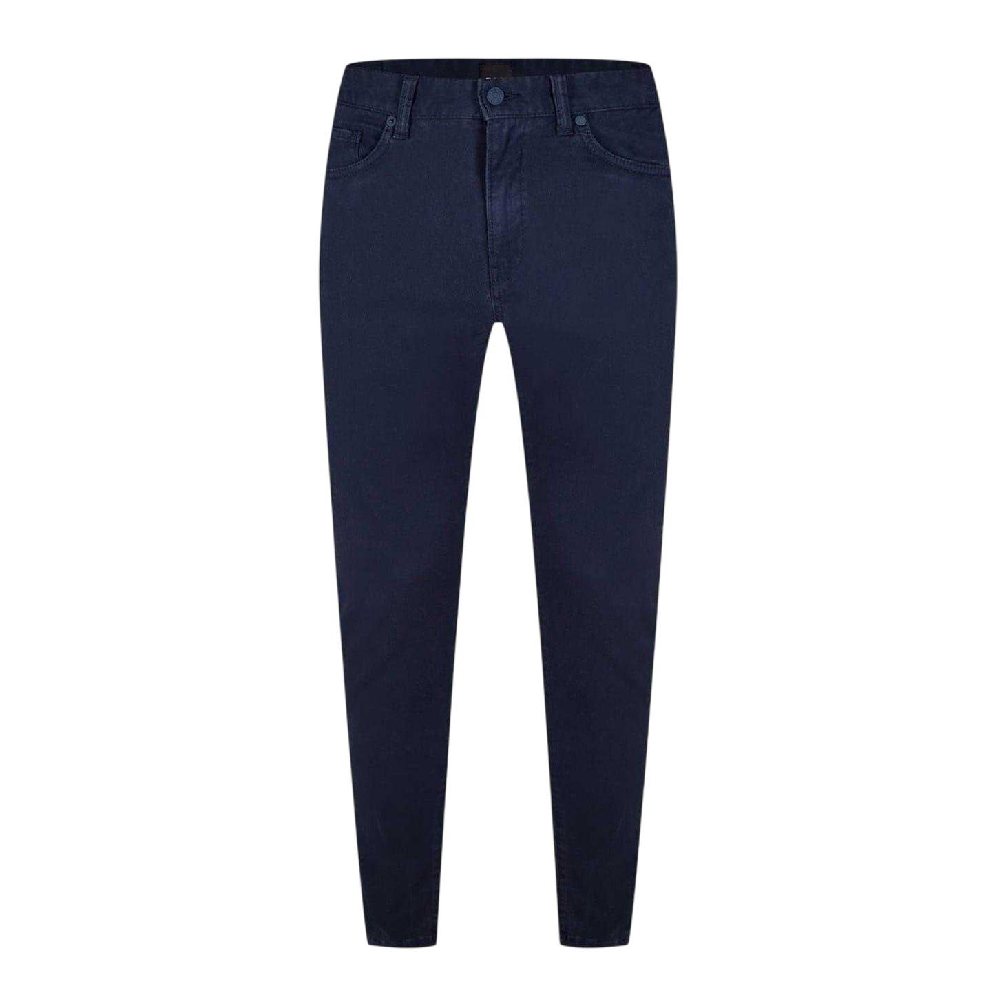 Dark Blue - Front - Boss Mens H-Delaware5 Slim Trousers