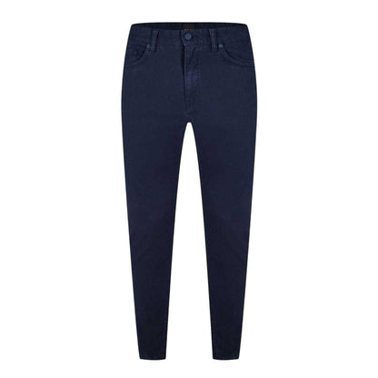 Dark Blue - Front - Boss Mens H-Delaware5 Slim Trousers