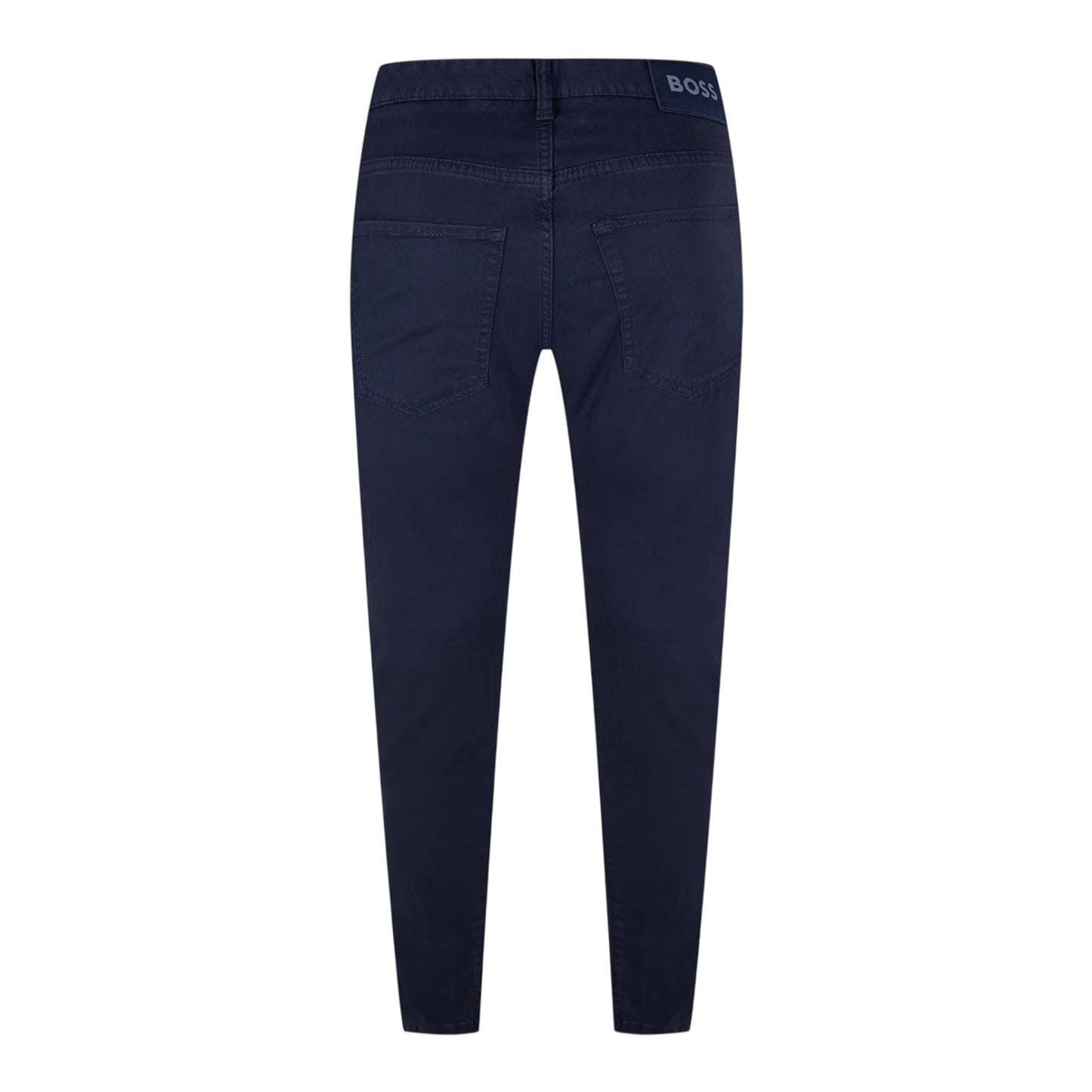 Dark Blue - Back - Boss Mens H-Delaware5 Slim Trousers