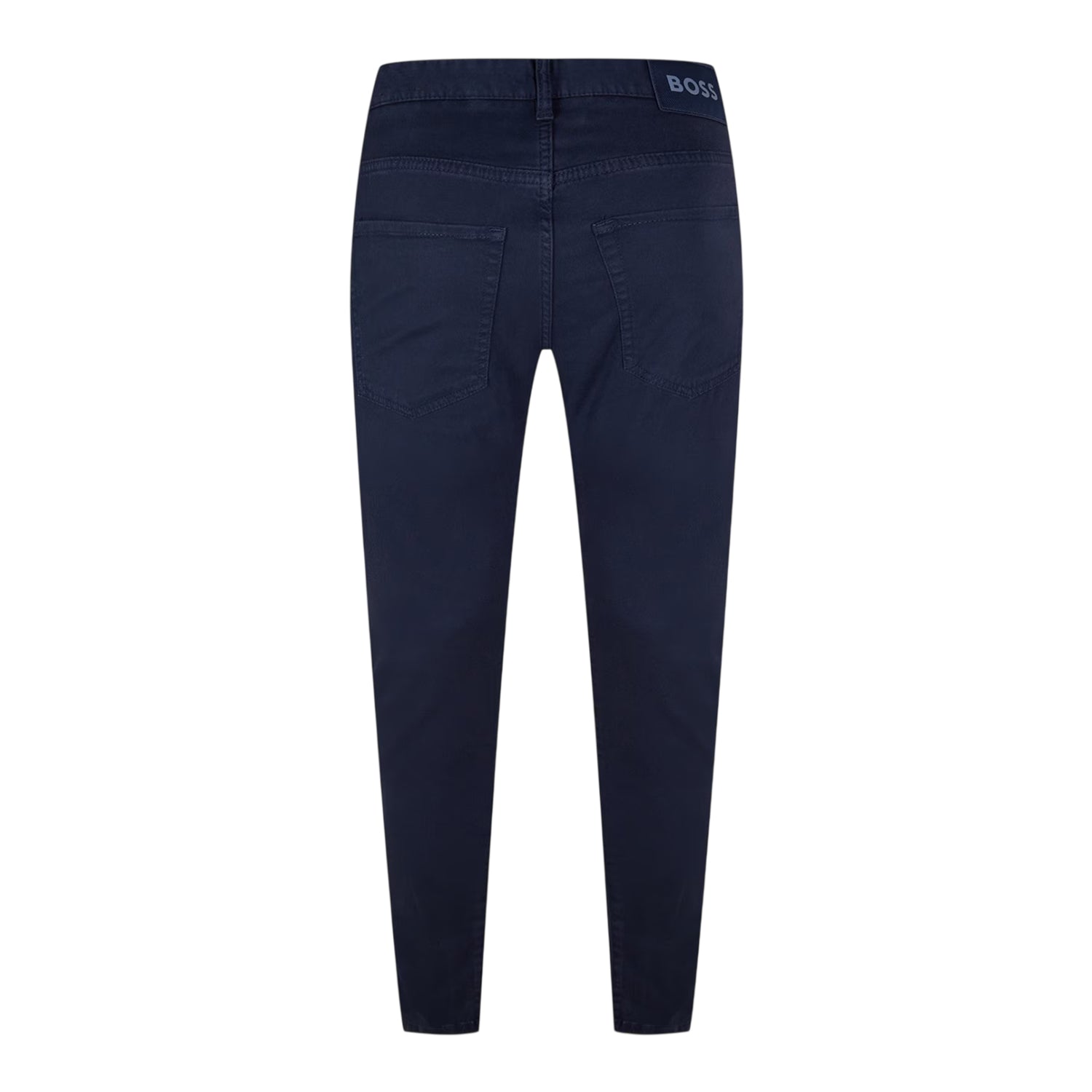 Dark Blue - Back - Boss Mens H-Delaware5 Slim Trousers