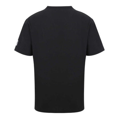 Black - Back - Firetrap Mens Logo Crew Neck Regular Short-Sleeved T-Shirt