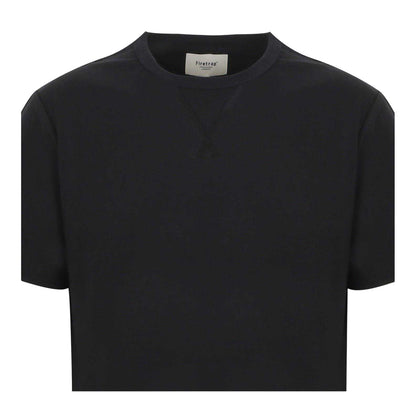Black - Lifestyle - Firetrap Mens Logo Crew Neck Regular Short-Sleeved T-Shirt
