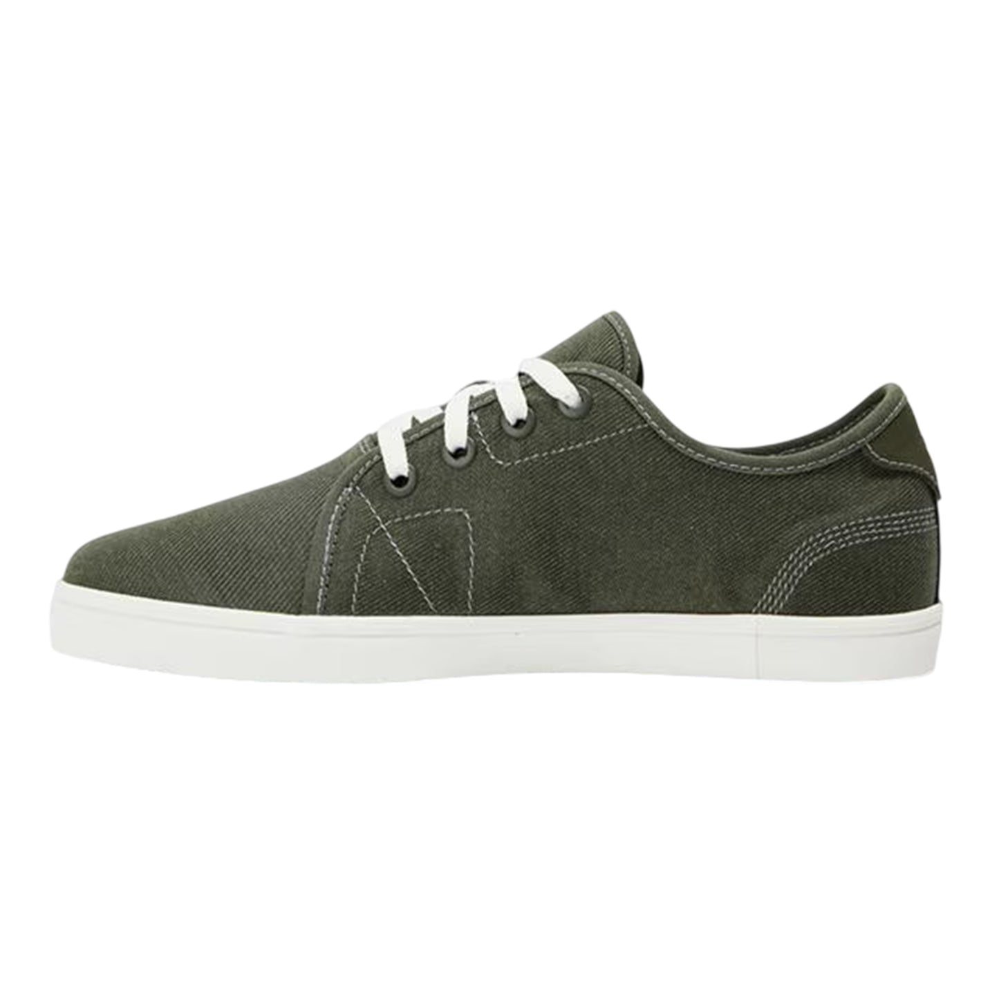 Leaf Green - Back - Timberland Mens Canvas Low Cut Trainers