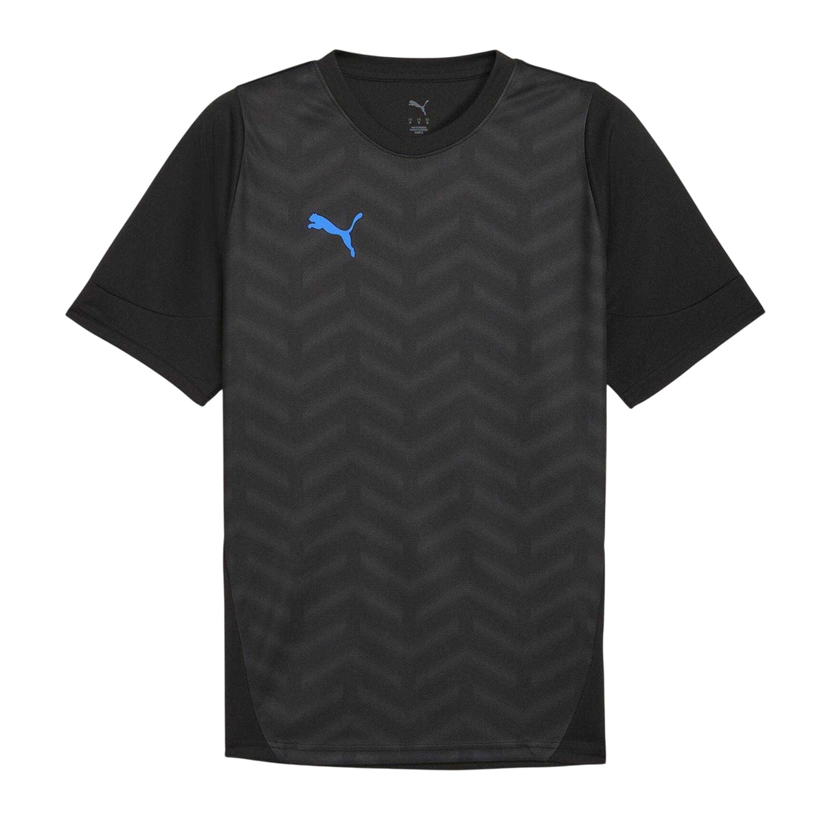 Black-Blue - Front - Puma Mens IndividualCUP Football Jersey