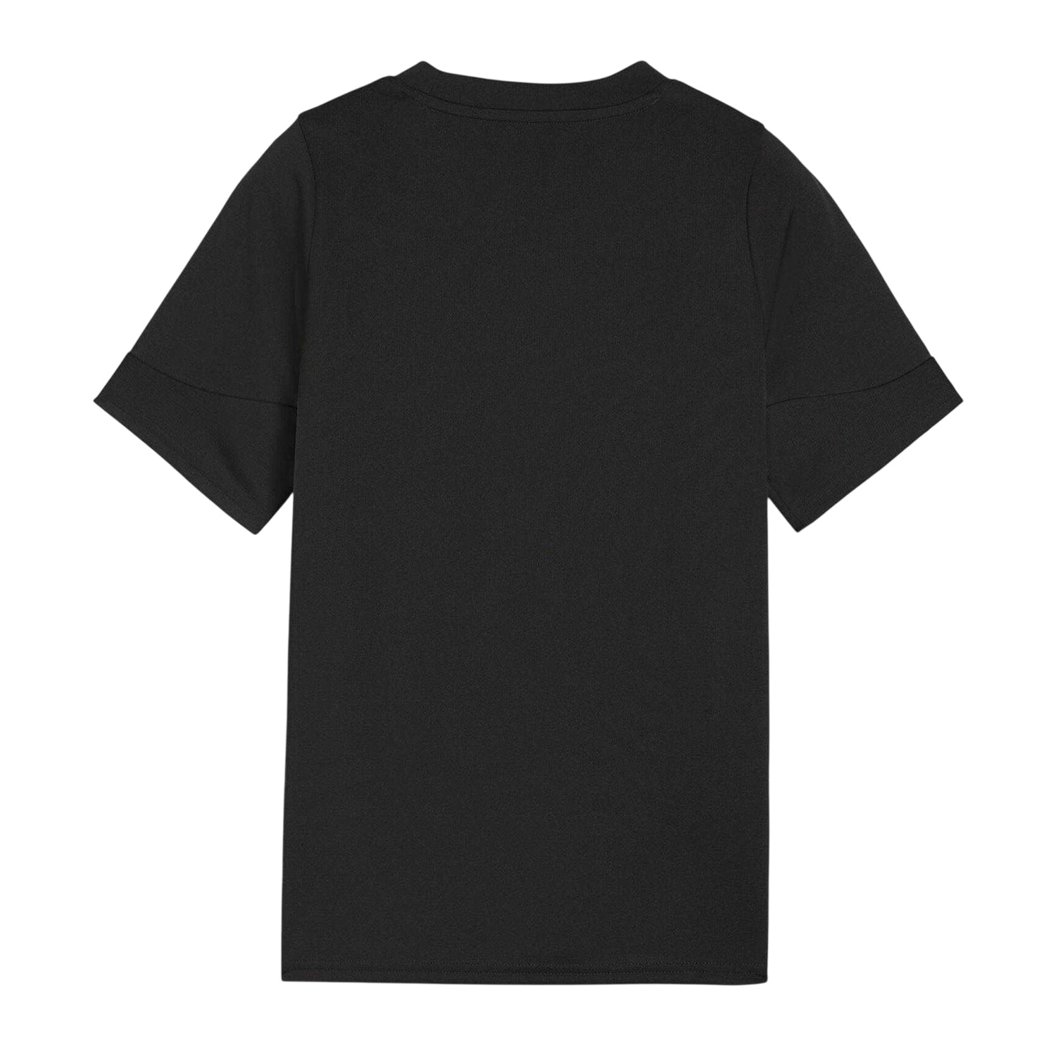 Black-Blue - Back - Puma Childrens-Kids IndividualCUP Jersey