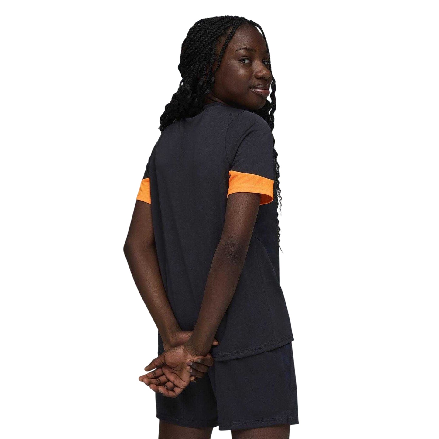 Navy-Orange - Lifestyle - Puma Childrens-Kids IndividualCUP Jersey