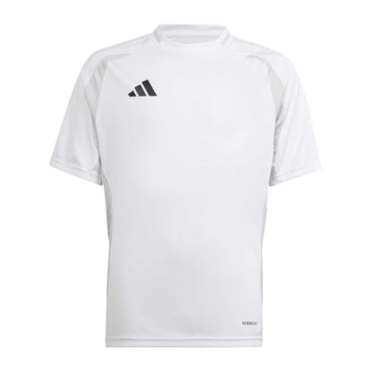White - Front - Adidas Childrens-Kids Tiro 24 T-Shirt