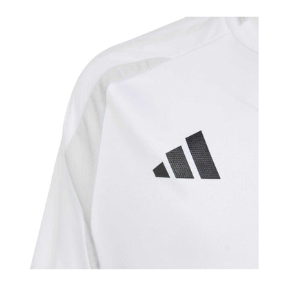White - Side - Adidas Childrens-Kids Tiro 24 T-Shirt