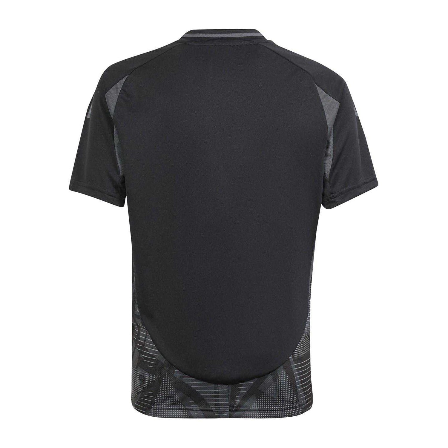 Black - Back - Adidas Childrens-Kids Tiro 24 T-Shirt