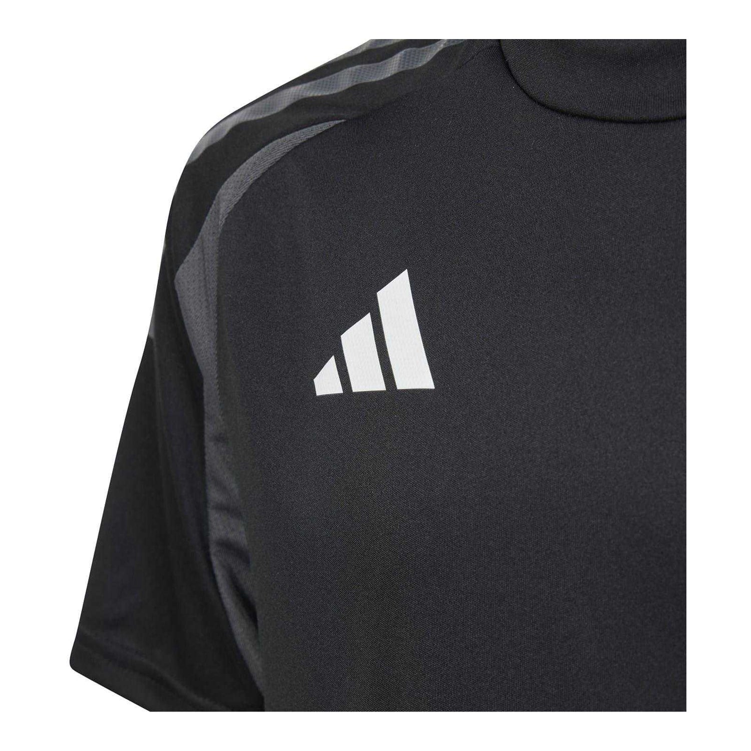 Black - Side - Adidas Childrens-Kids Tiro 24 T-Shirt