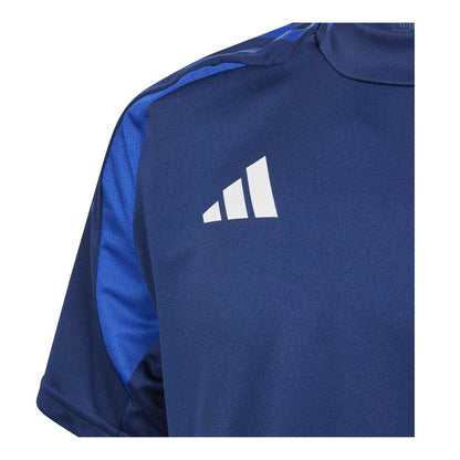Navy Blue - Side - Adidas Childrens-Kids Tiro 24 T-Shirt