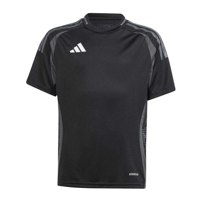 Black - Front - Adidas Childrens-Kids Tiro 24 T-Shirt