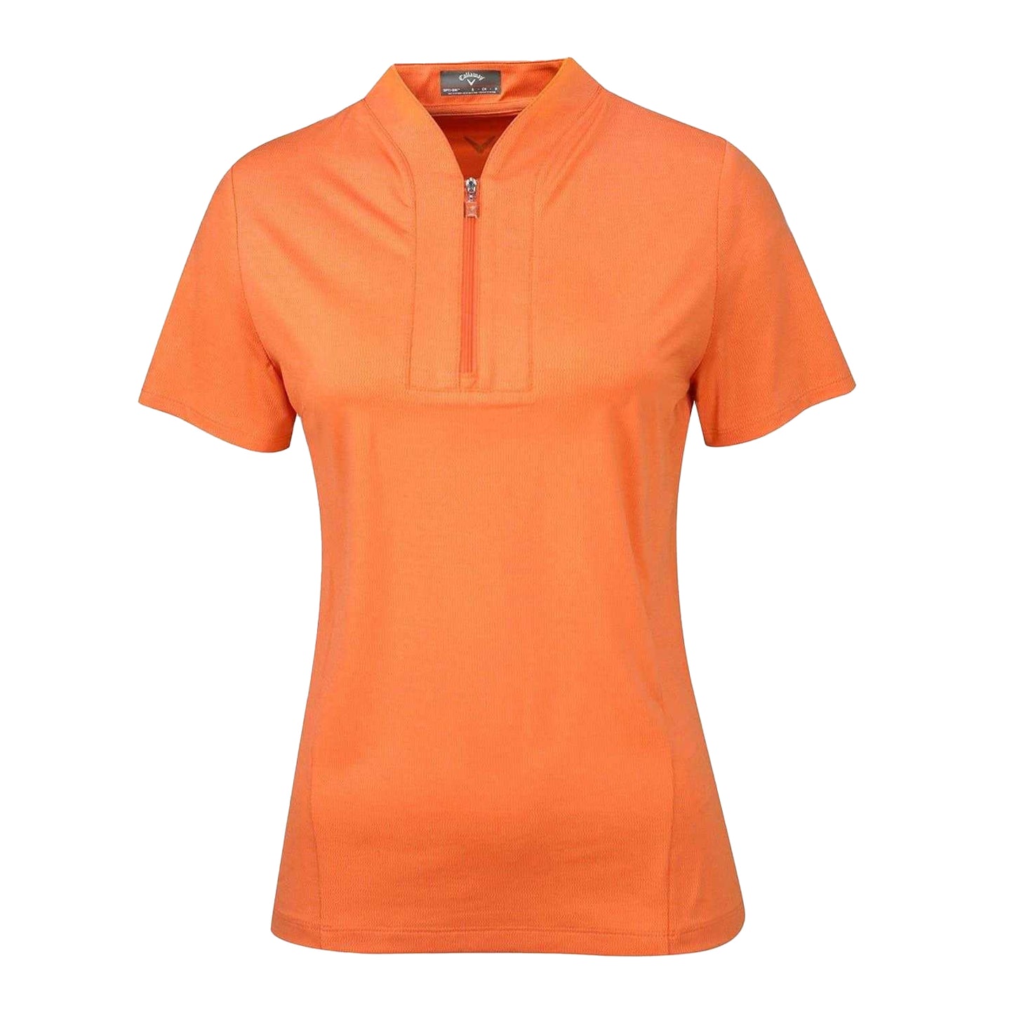Nectar Orange - Front - Callaway Womens-Ladies Tonal Regular Polo Shirt