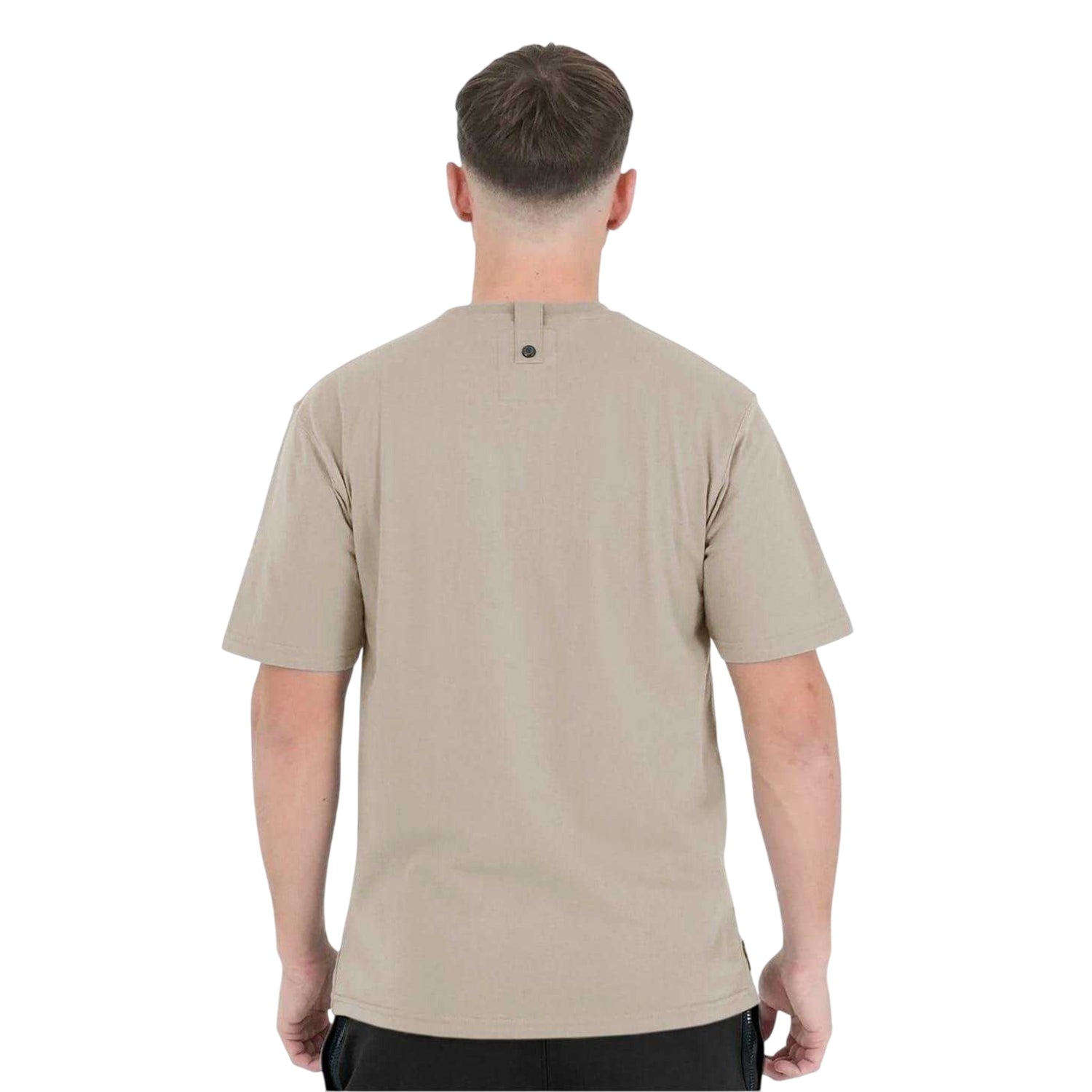 Stone - Back - Oasis Unisex Adult Live Forever Graphic Print T-Shirt