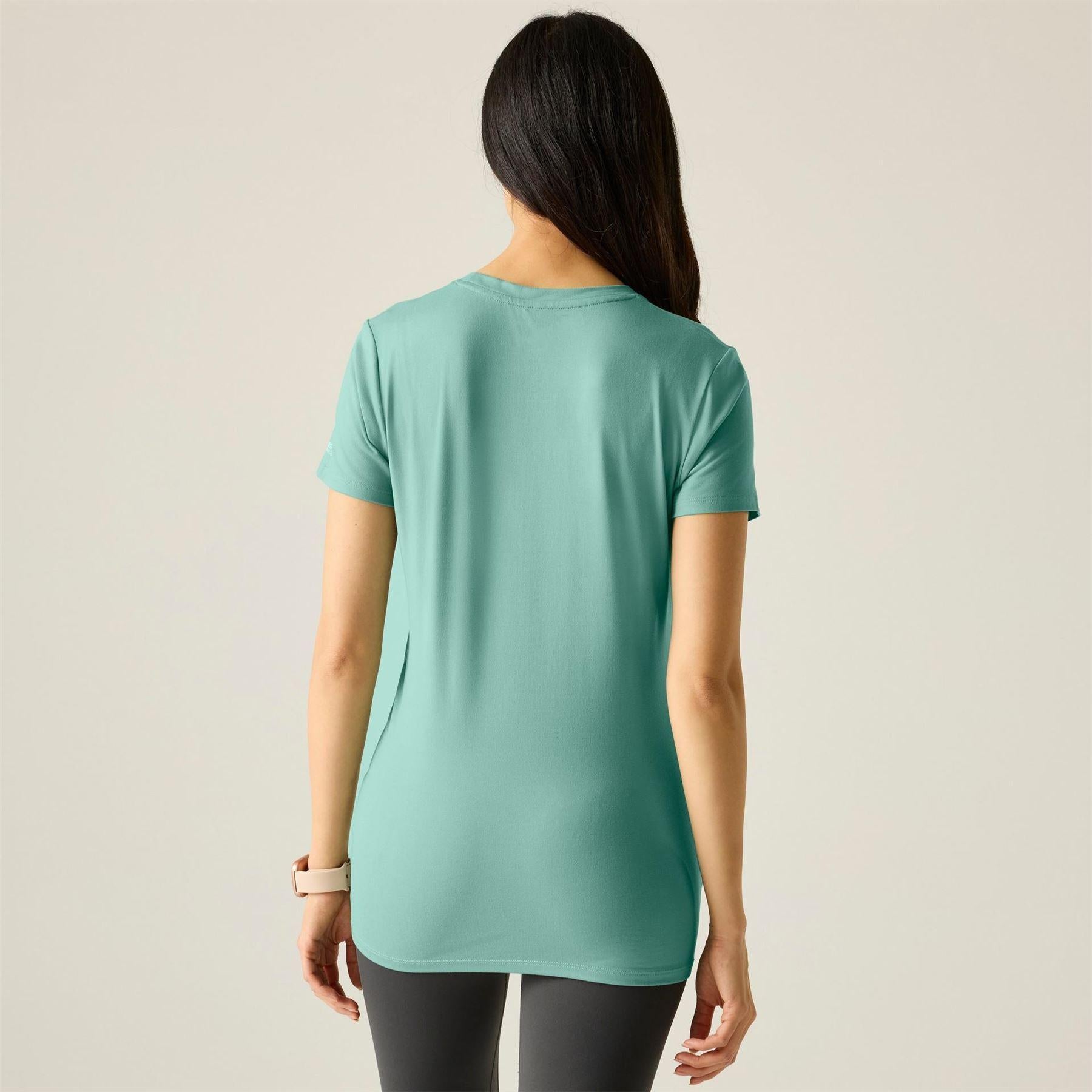 Ivy Moss - Back - Regatta Womens-Ladies Fingal Graphic Print Walking T-Shirt