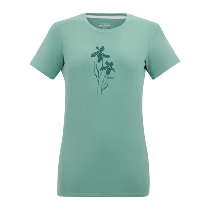 Ivy Moss - Pack Shot - Regatta Womens-Ladies Fingal Graphic Print Walking T-Shirt