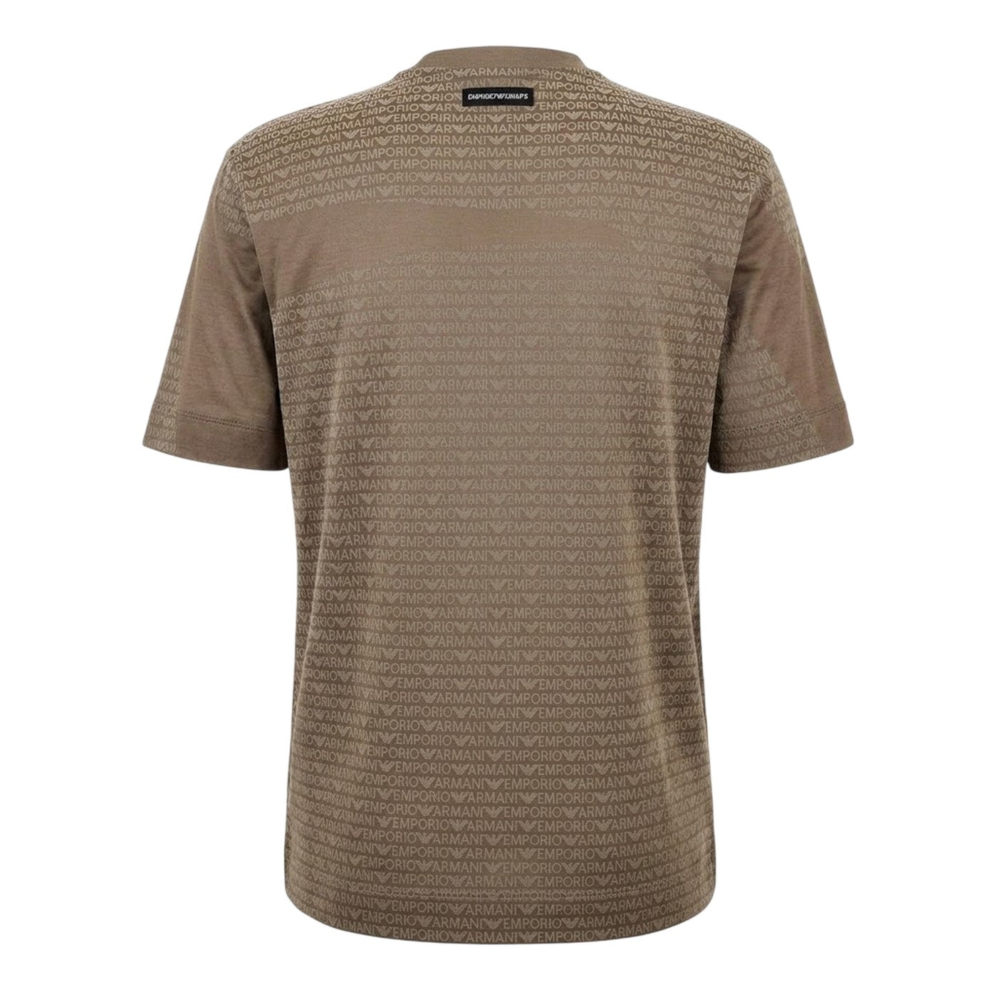 Walnut - Back - Emporio Armani Mens EA7 T-Shirt