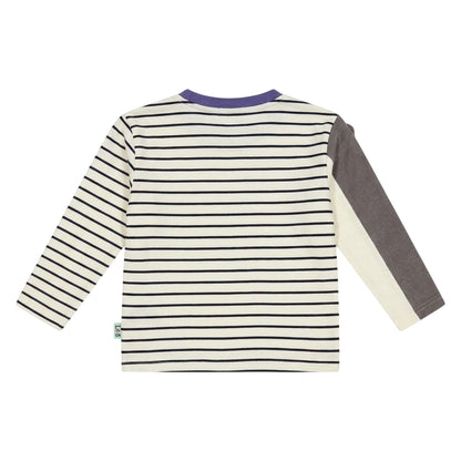Multicoloured - Back - Lilly & Sid Childrens-Kids Badger Regular Casual T-Shirt