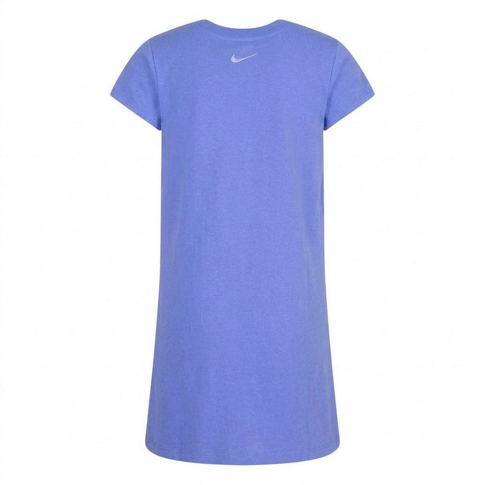 Blue - Back - Nike Baby Girls T-Shirt Dress
