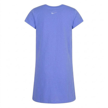 Blue - Back - Nike Baby Girls T-Shirt Dress
