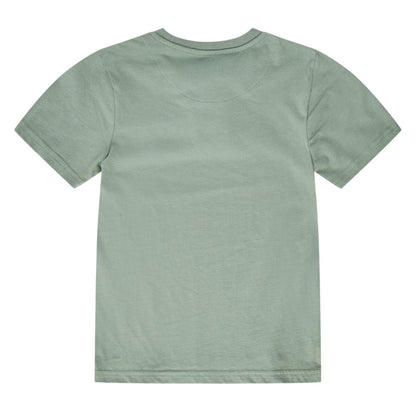 Green - Back - Farah Unisex Adult Denny Embroidered Logo Jersey T-Shirt