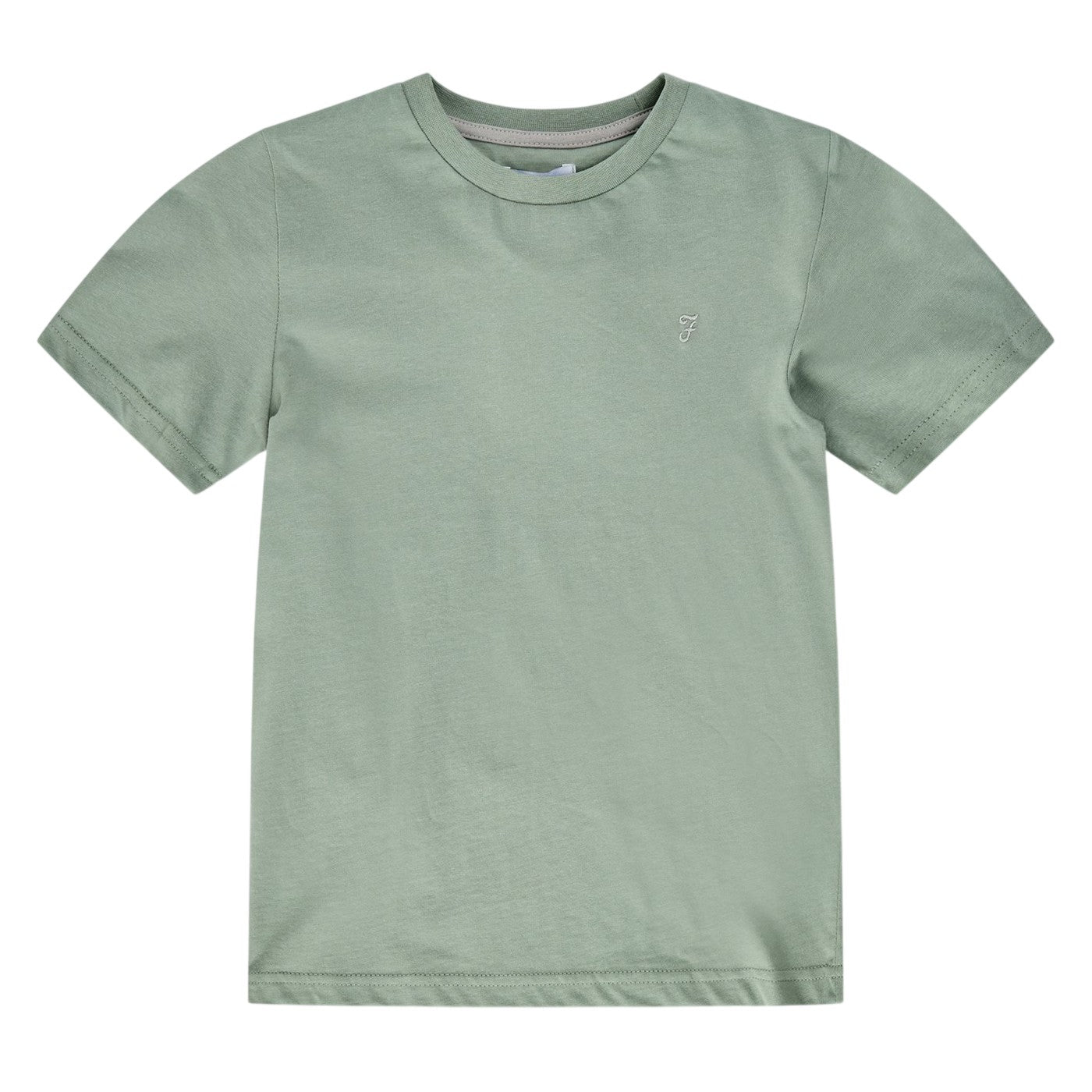 Green - Front - Farah Unisex Adult Denny Embroidered Logo Jersey T-Shirt