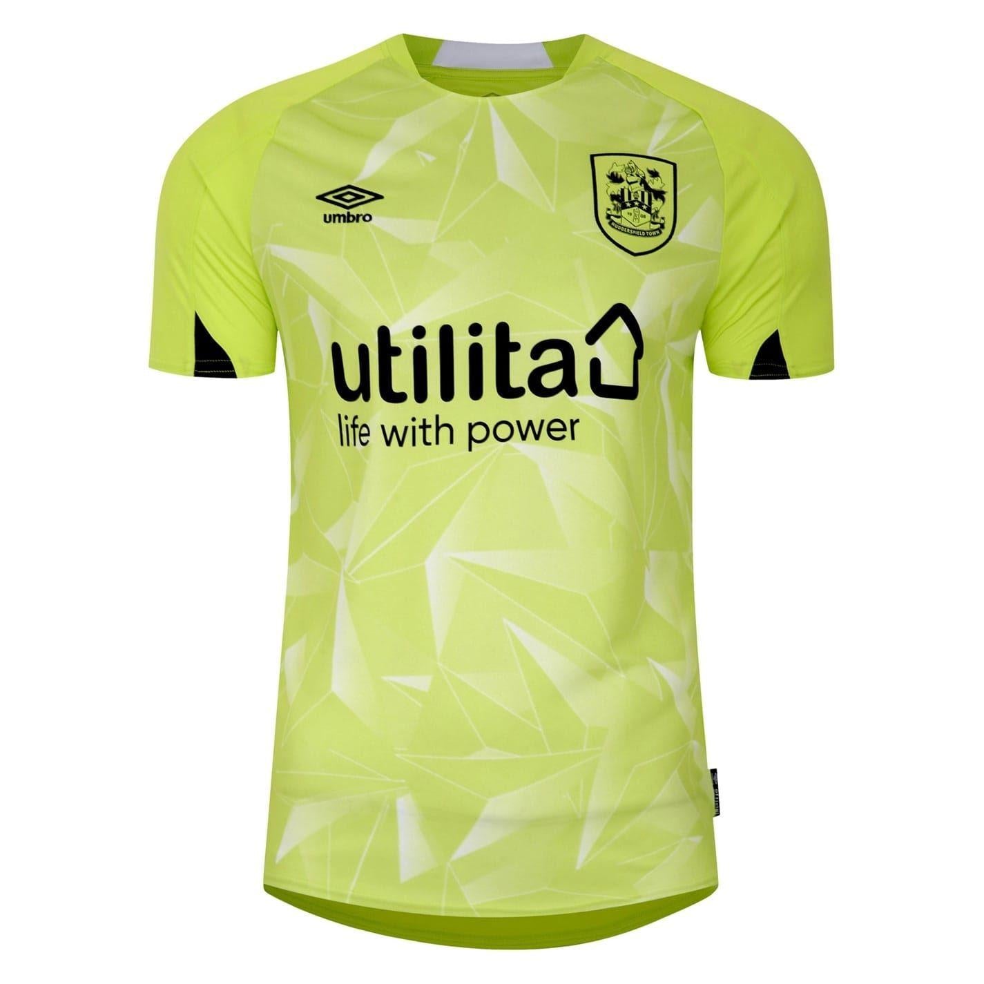Yellow - Front - Huddersfield Town AFC Mens Regular Football Shirt