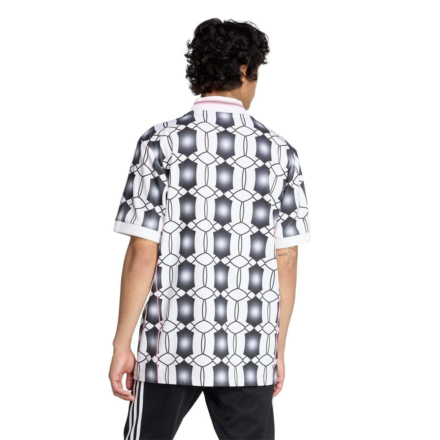 White-Black - Lifestyle - Adidas Mens 25-26 Juventus FC Football Jersey
