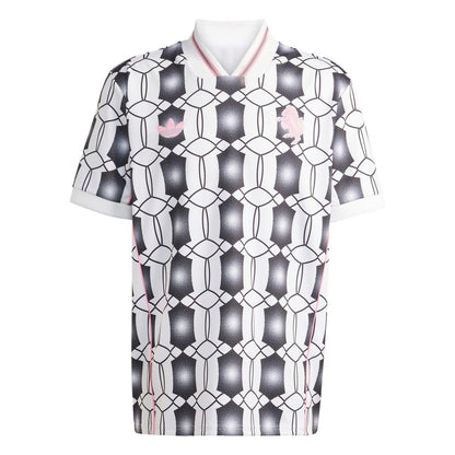 White-Black - Front - Adidas Mens 25-26 Juventus FC Football Jersey