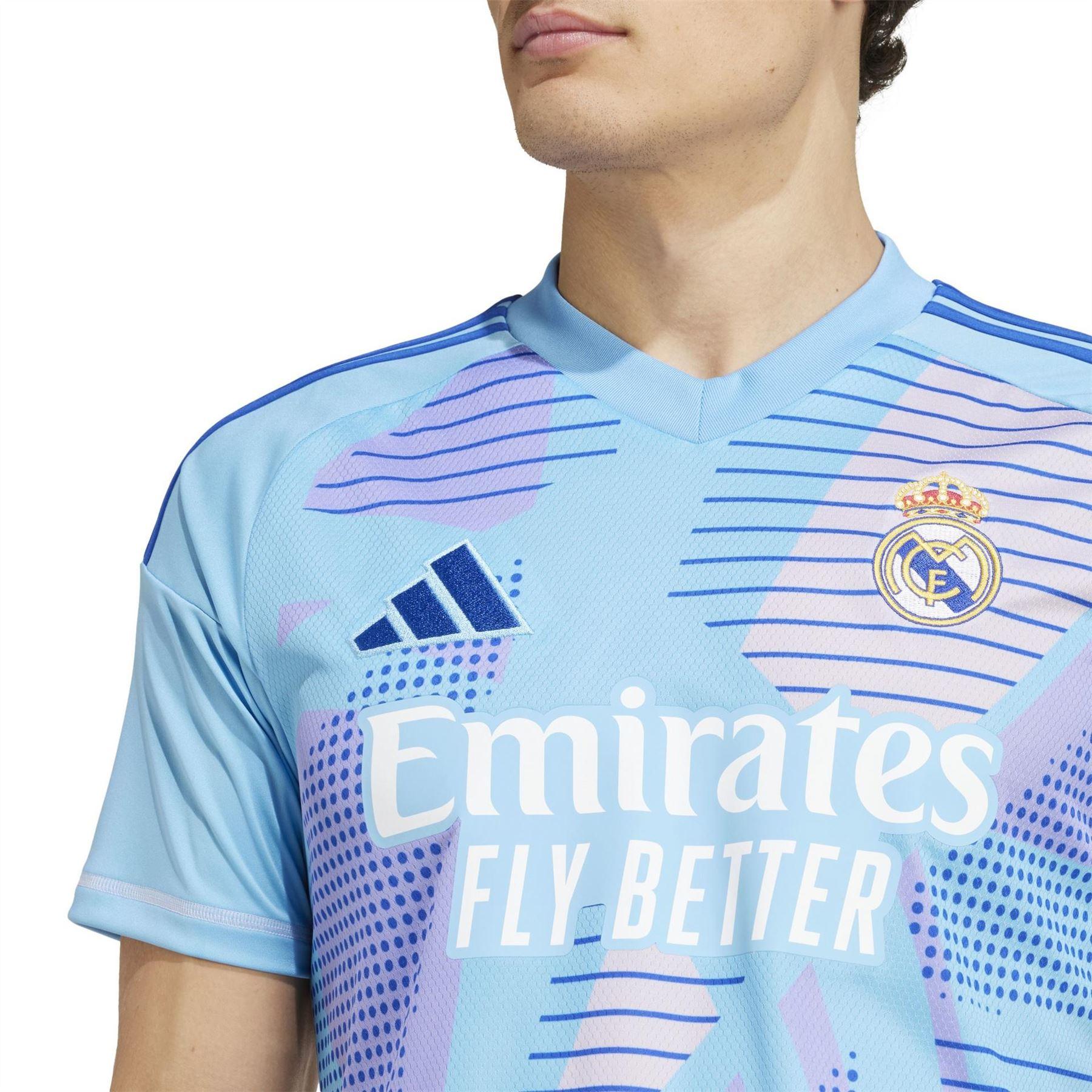 Blue Burst - Side - Real Madrid CF Mens Adidas Goalkeeper Jersey