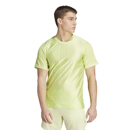 Lime - Lifestyle - Adidas Mens HIIT Training T-Shirt