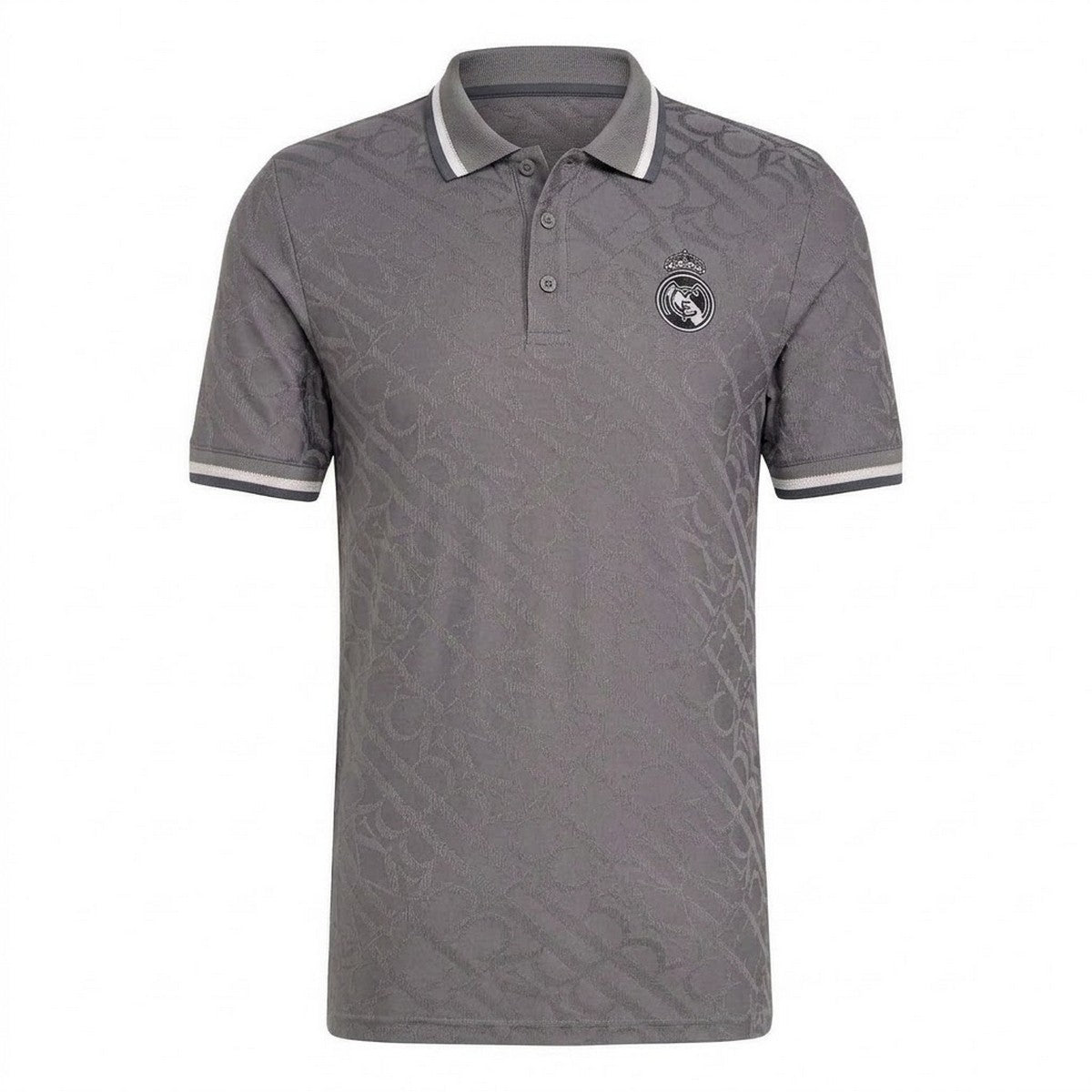 Charcoal - Front - Real Madrid CF Mens 24-25 Third Jersey