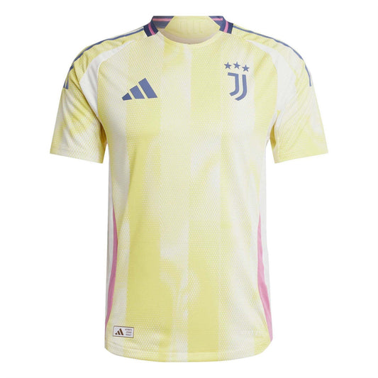 Yellow Sulphur - Front - Juventus FC Mens 24-25 Adidas Away Jersey