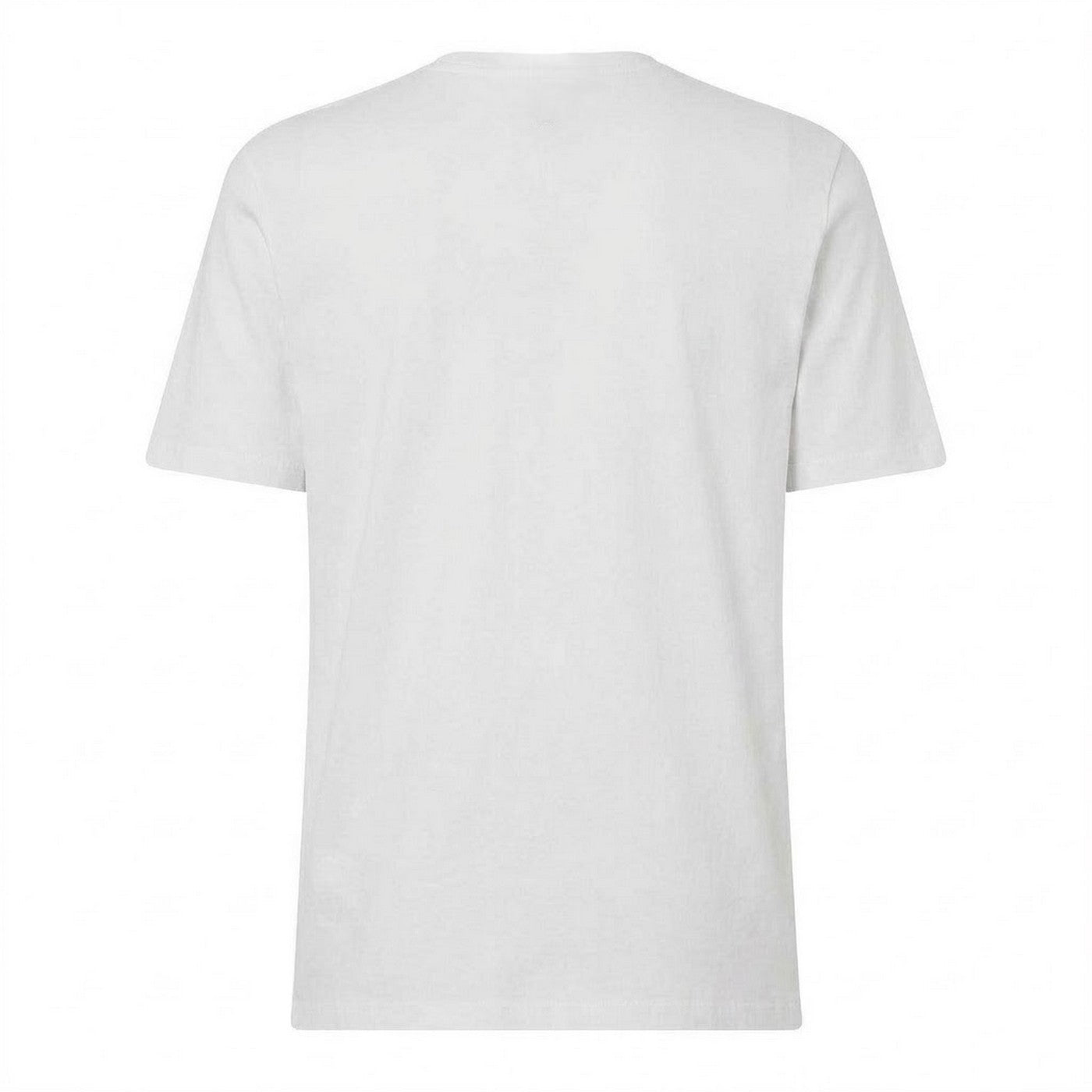 White-Black - Back - Off White Mens Bandana Print Cotton T-Shirt