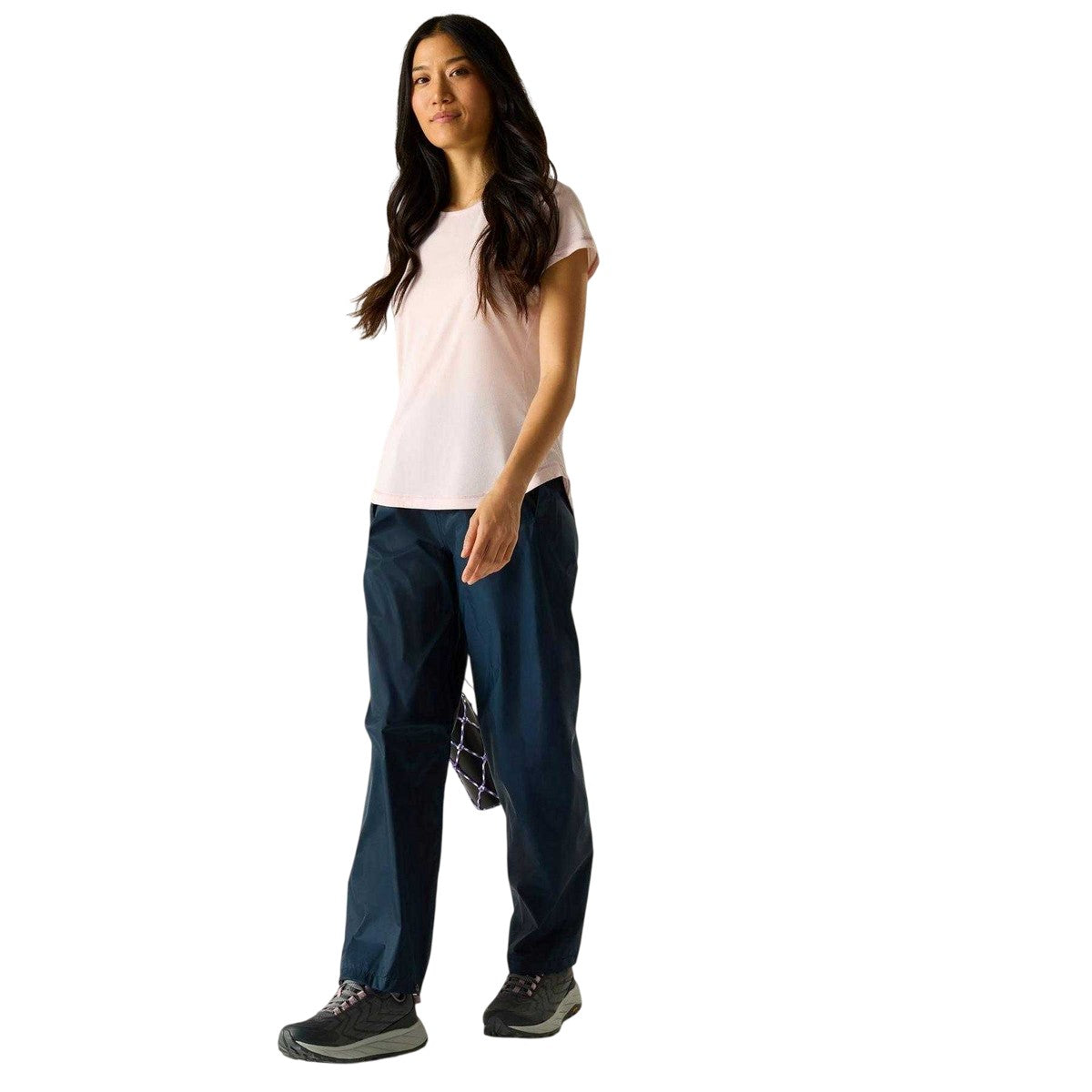 Midnight - Lifestyle - Regatta Womens-Ladies Waterproof Straight Leg Over Trousers