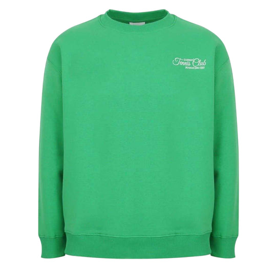 Green - Front - Slazenger Womens-Ladies Graphic Print Regular Tennis Sweatshirt