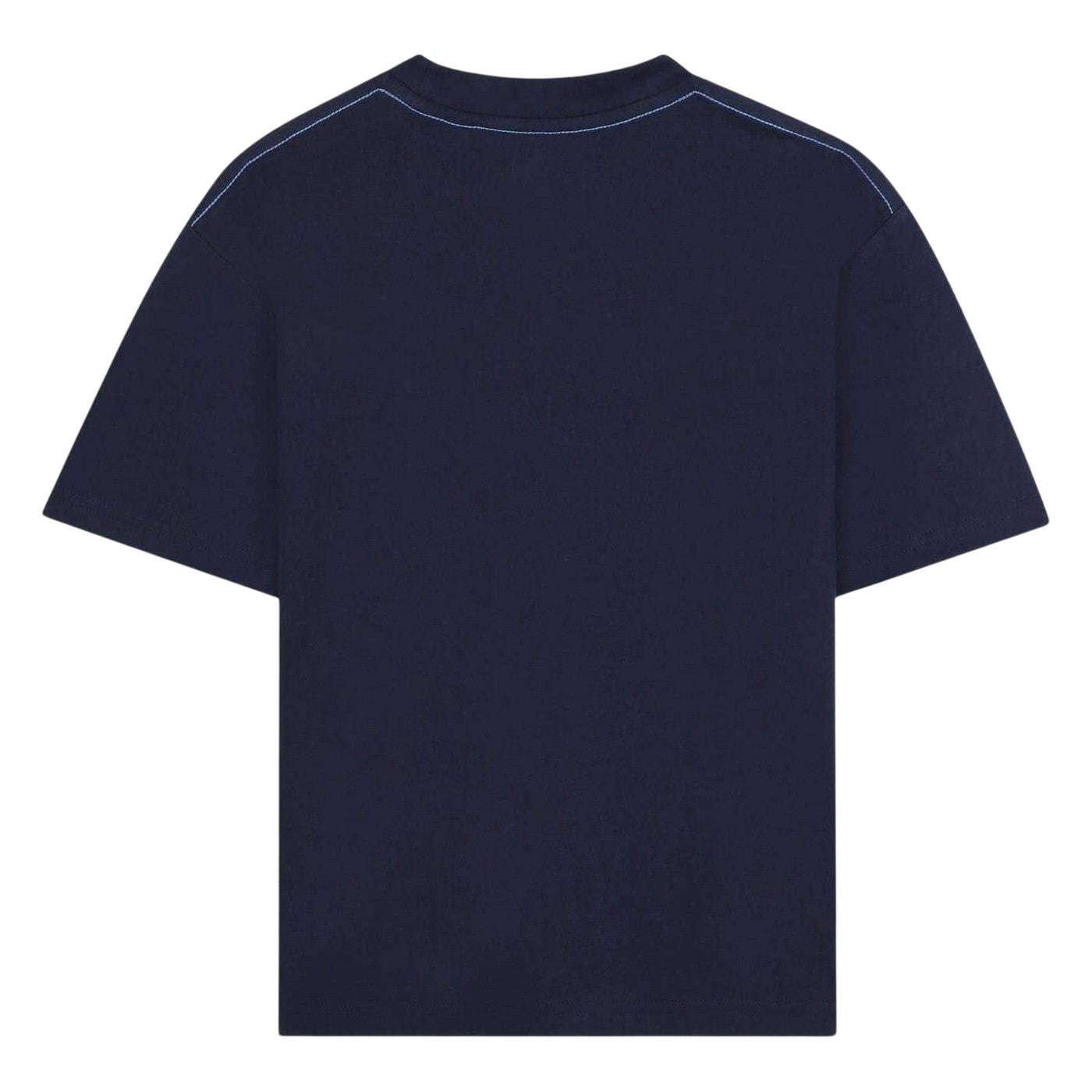 Navy - Back - Timberland Boys Logo Crew Neck T-Shirt