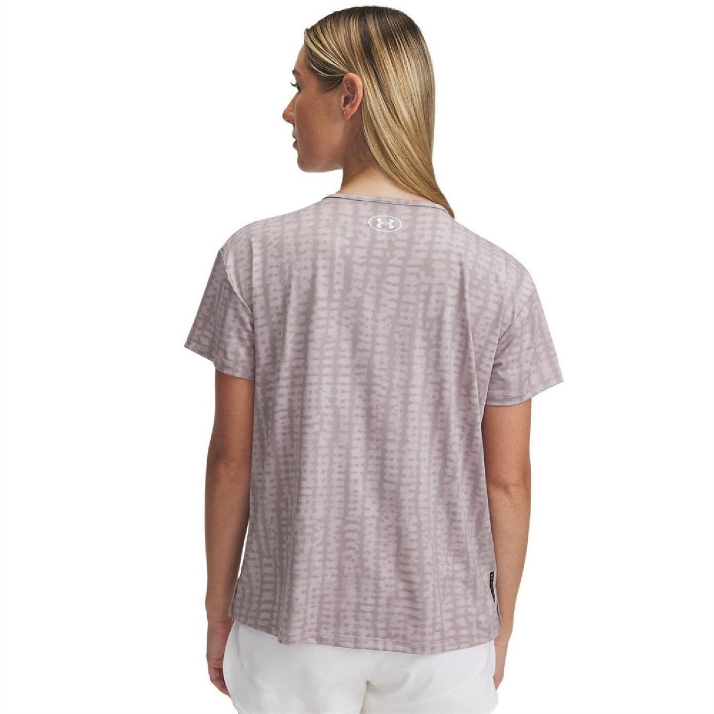 Grey - Back - Under Armour Womens-Ladies Energy 2.0 T-Shirt